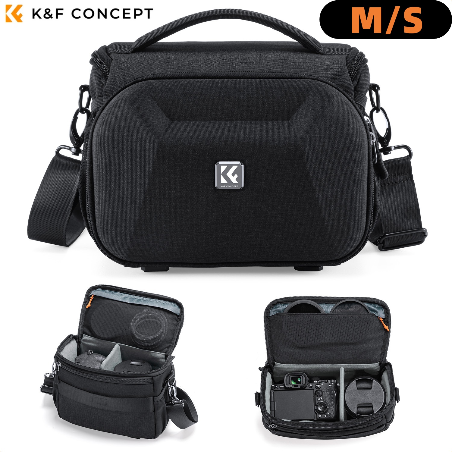 Photography Lighting Bag - K&F CONCEPT Lightweight Tough Camera Sling