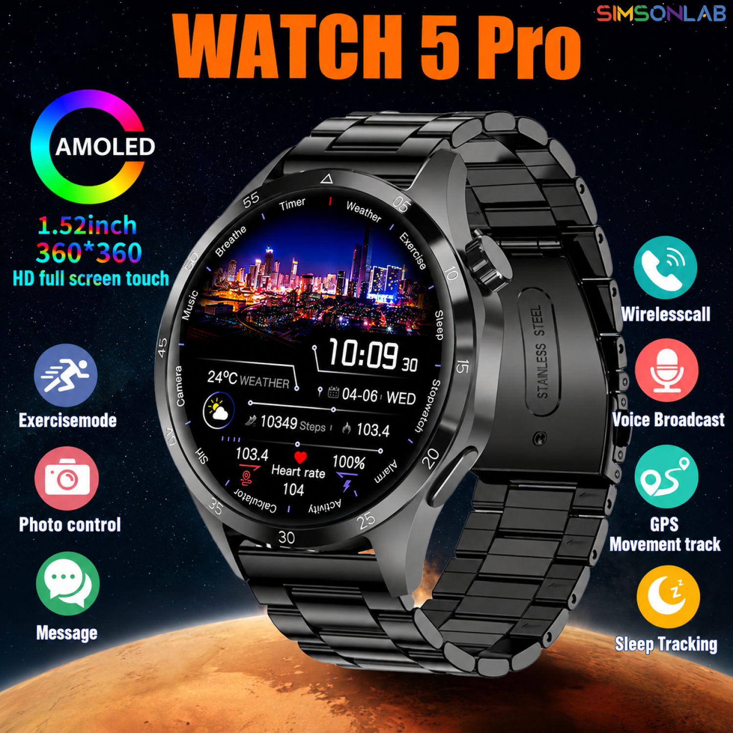 Photography Lighting Setup - 2026 Watch 5 Pro GPS Track