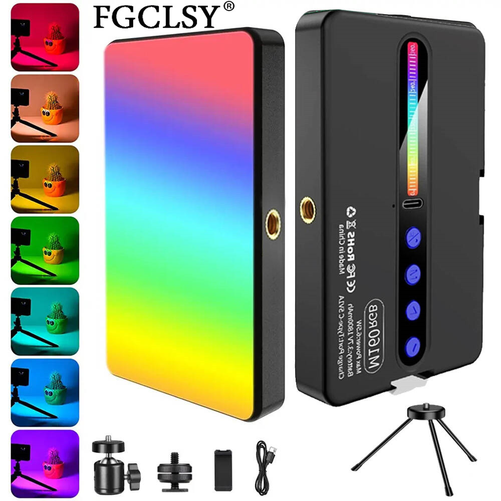 Photography Lighting Description - LED RGB Camera Light Full Color
