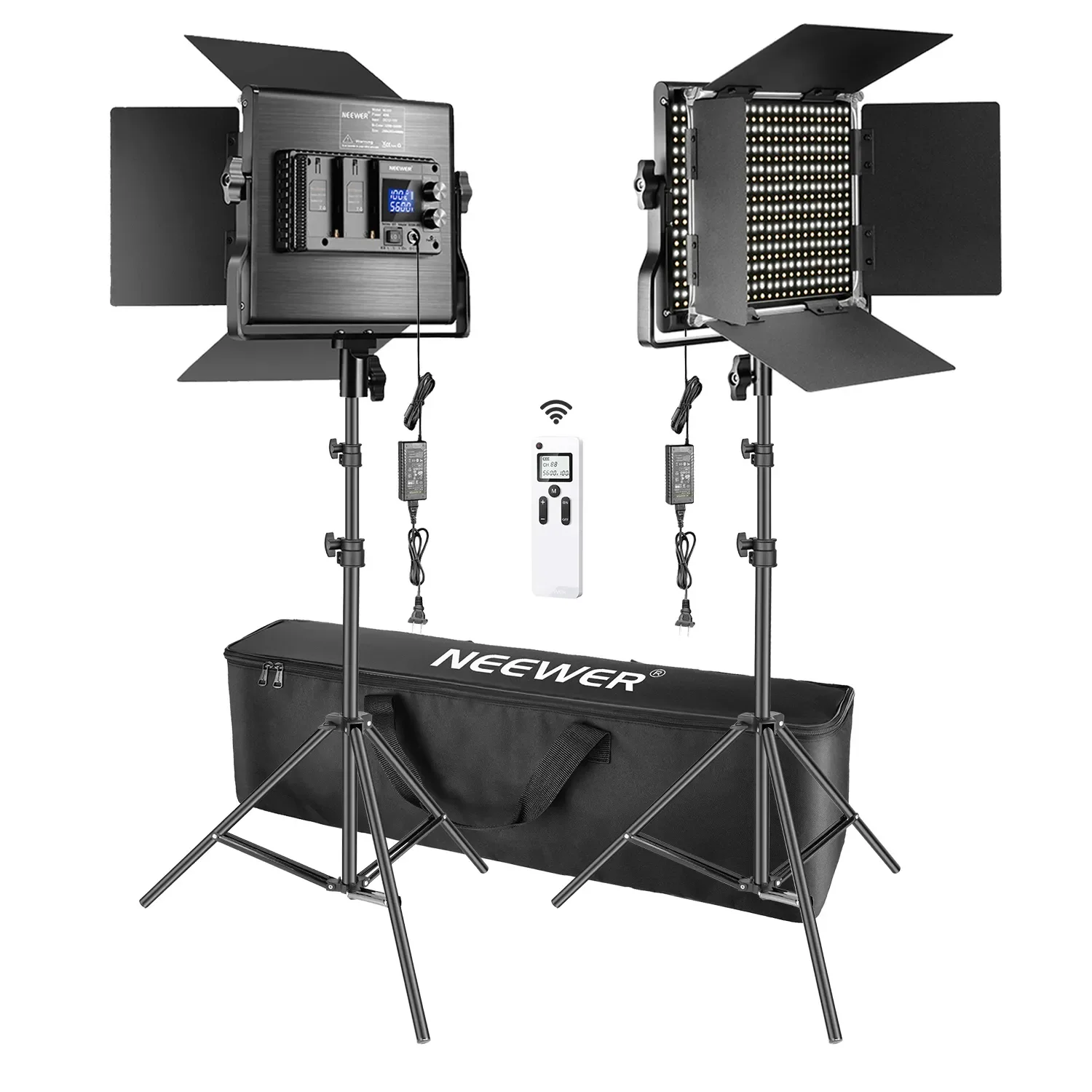 Photography Lighting Kit Neewer - Neewer 2 Packs Advanced 2.4G 660