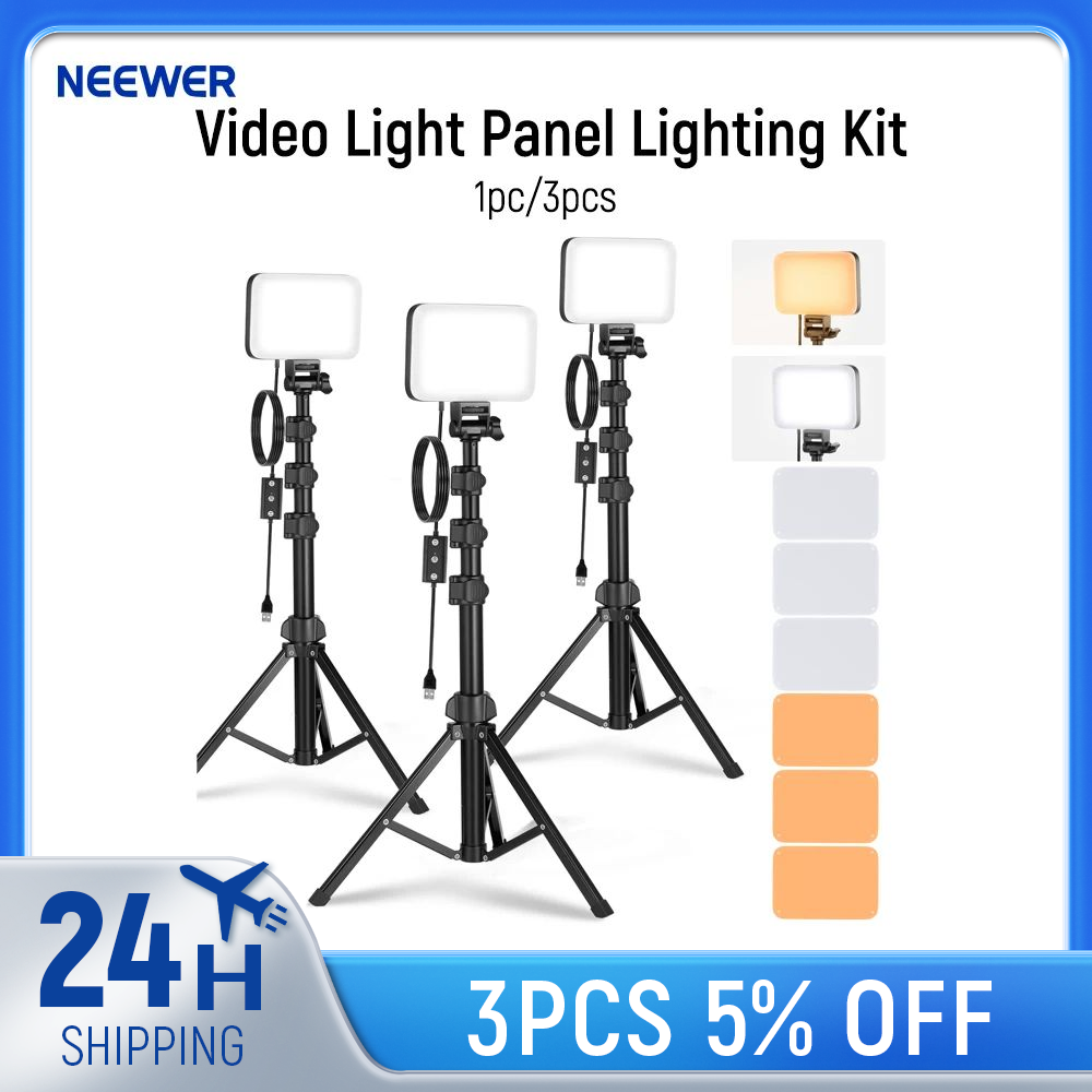 NEEWER LED Video Light Panel L - Photography Lighting Kit Neewer ulasan dan harga