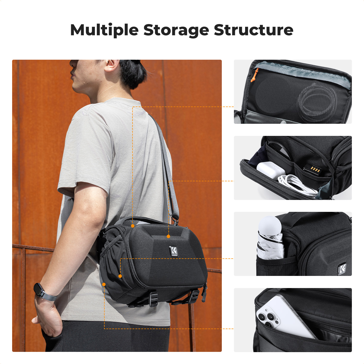K&F CONCEPT Lightweight Tough  - Photography Lighting Bag ulasan dan harga