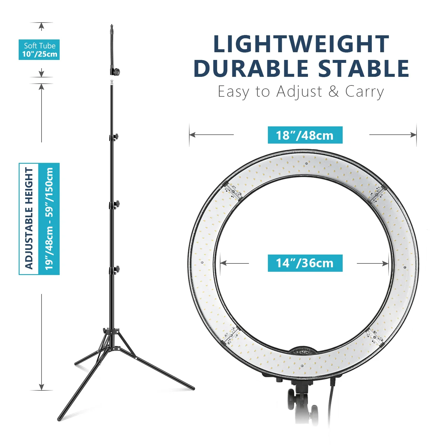 #c For NEEWER 18 inch Ring Lig - Photography Lighting Kit Neewer ulasan dan harga