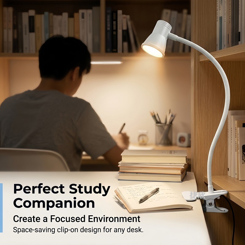 LED clip desk lamp eye protect - Photography Lighting Learning ulasan dan harga