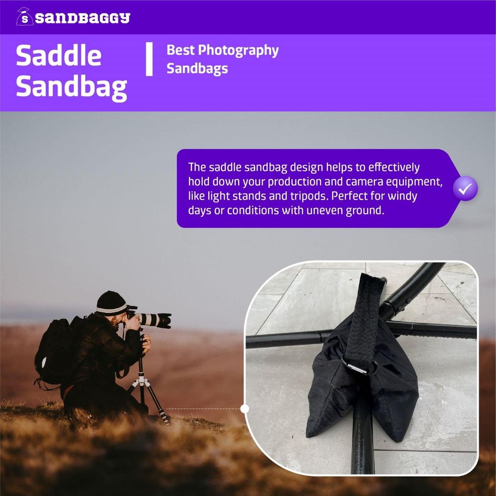 Empty Sandbags with Carabiner  - Light Stand Sandbag ulasan dan harga