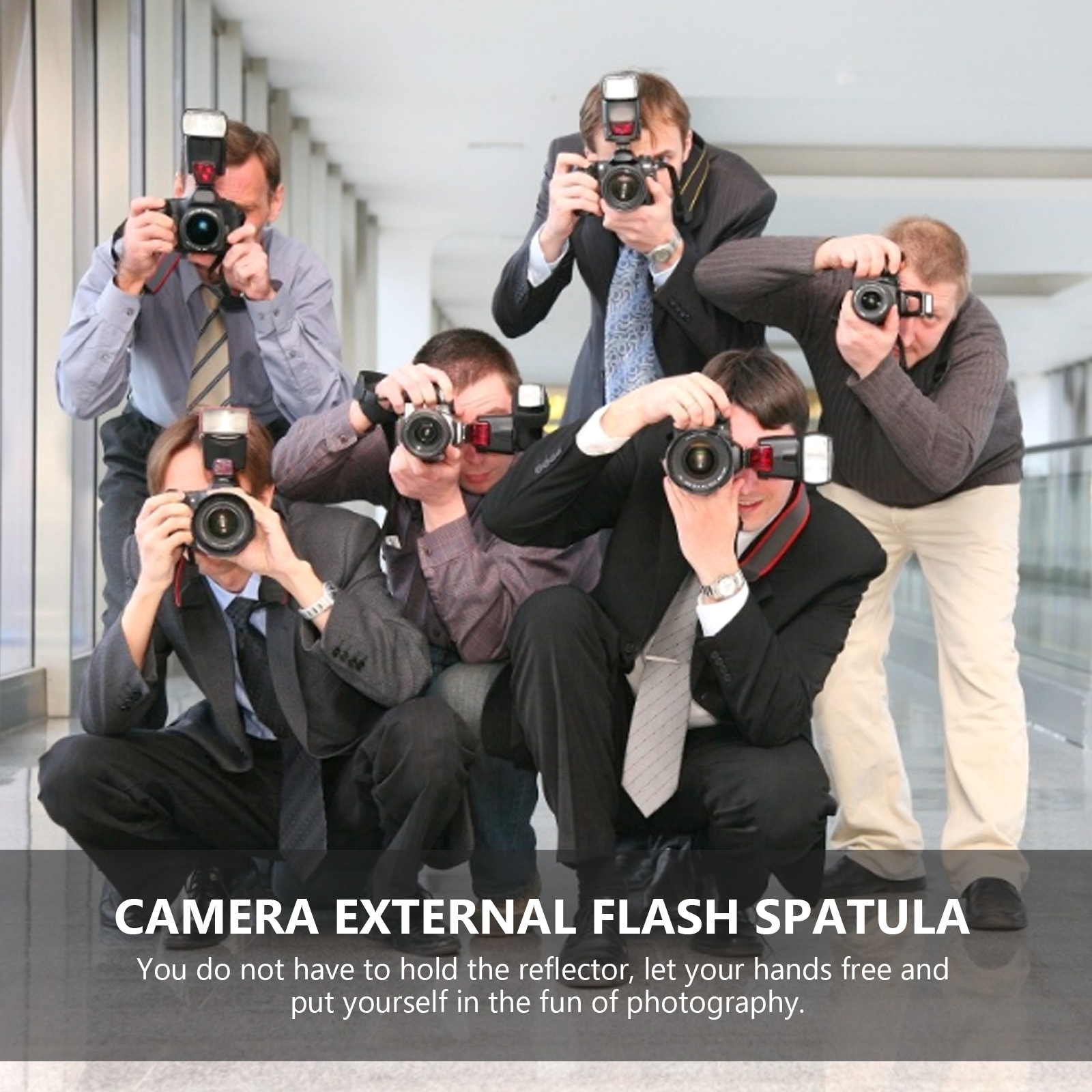 4Pcs Studio Grade Flash Reflec - Photography Lighting Reflectors ulasan dan harga