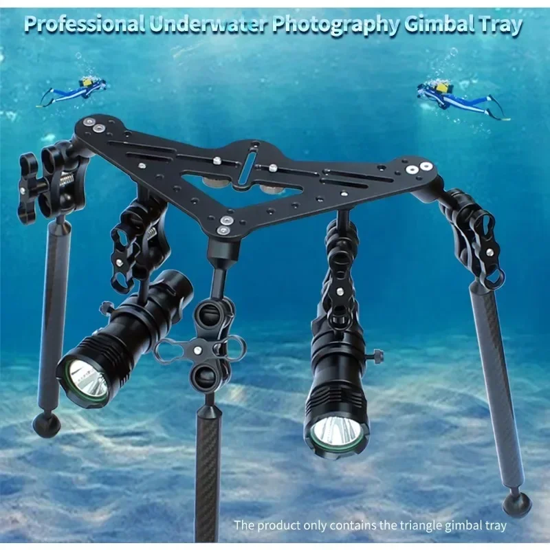 Diving Tray Rig Video Triangul - Photography Lighting Rig ulasan dan harga