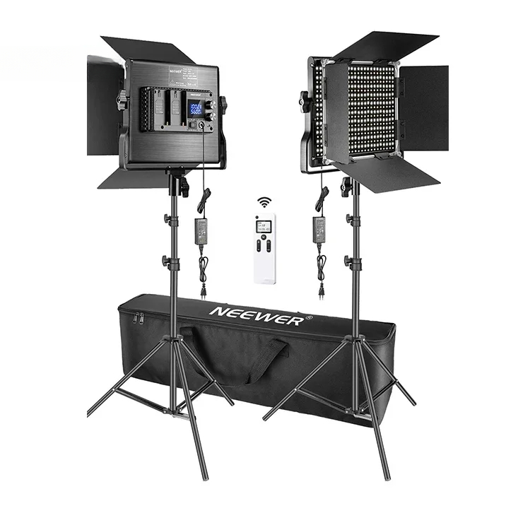 Neewer 2-Pack Advanced 660 LED - Photography Lighting Kit Neewer ulasan dan harga