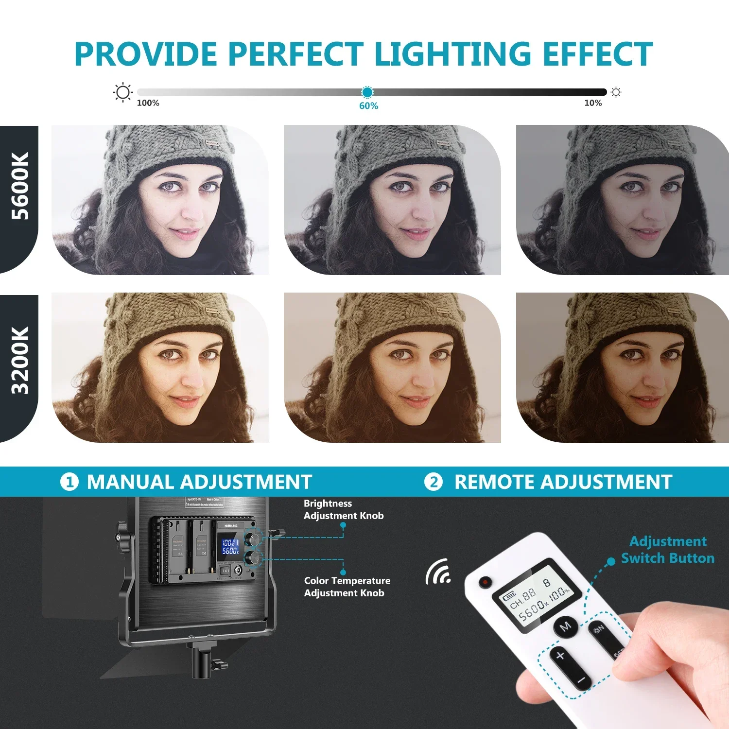 Neewer 2-Pack Advanced 660 LED - Photography Lighting Kit Neewer ulasan dan harga