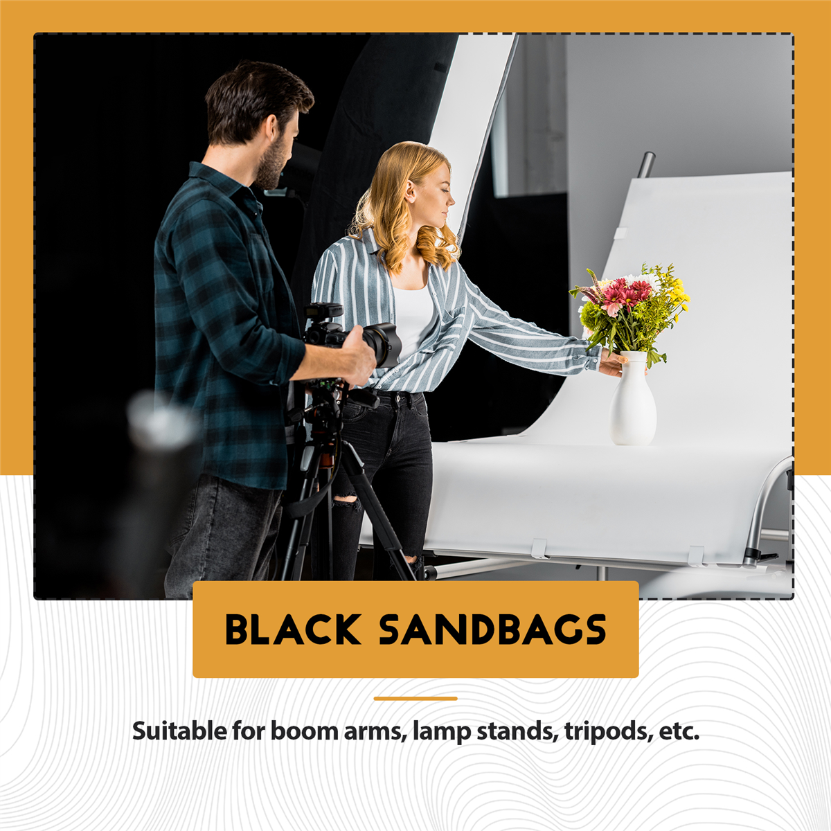 ABAN Heavy Duty Photographic S - Light Stand Sandbag ulasan dan harga