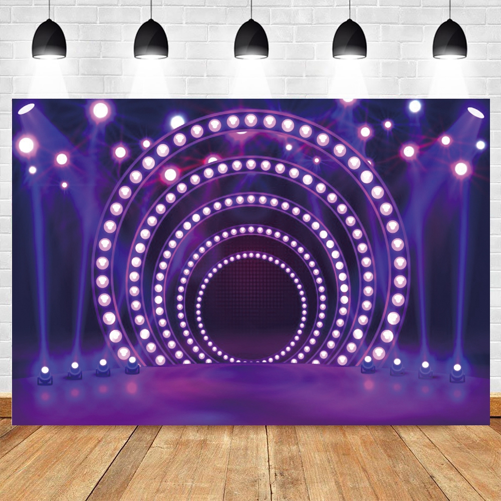 Neon Lights Stage Photography  - Photography Lighting Setup ulasan dan harga