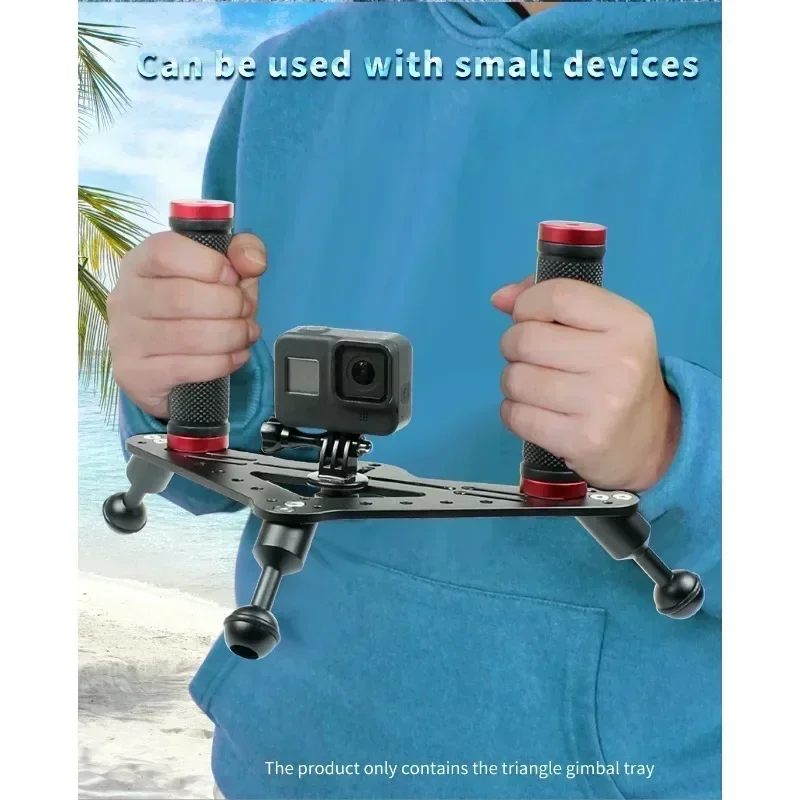 Diving Tray Rig Video Triangul - Photography Lighting Rig ulasan dan harga