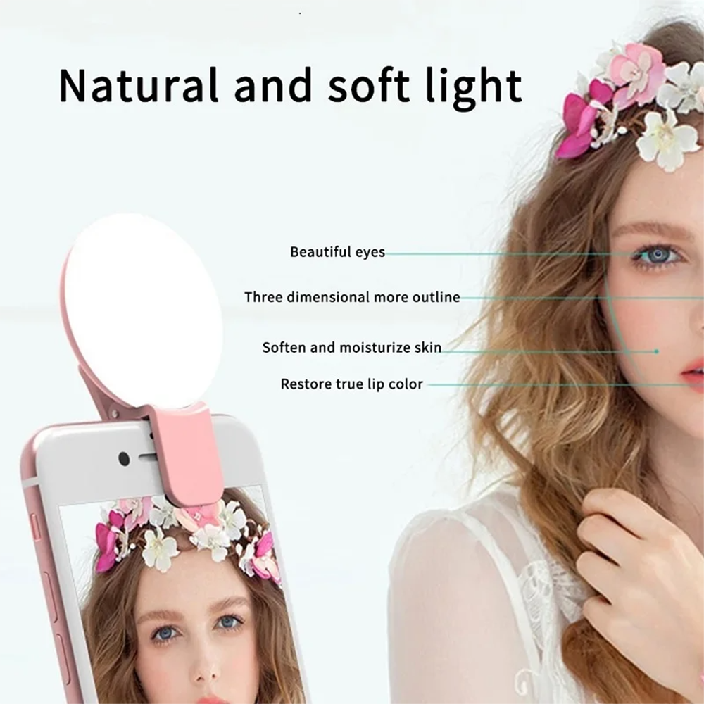 Portable Ring Light Clip Porta - Photography Lighting Tool ulasan dan harga