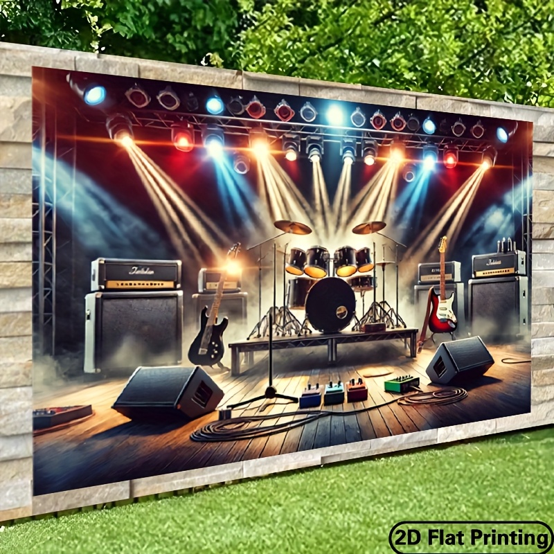 2D Flat Alphabet String Lights - Photography Lighting Backdrop ulasan dan harga