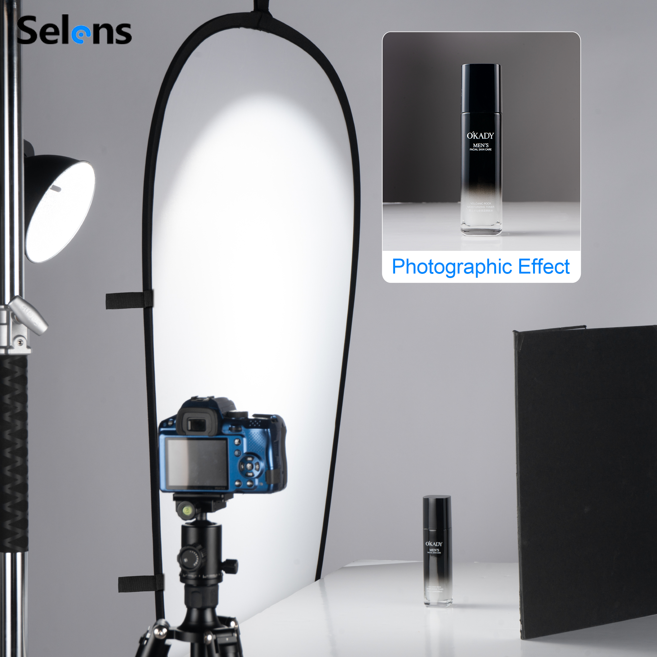 Selens White Diffuser Foldable - Photography Lighting Reflectors ulasan dan harga