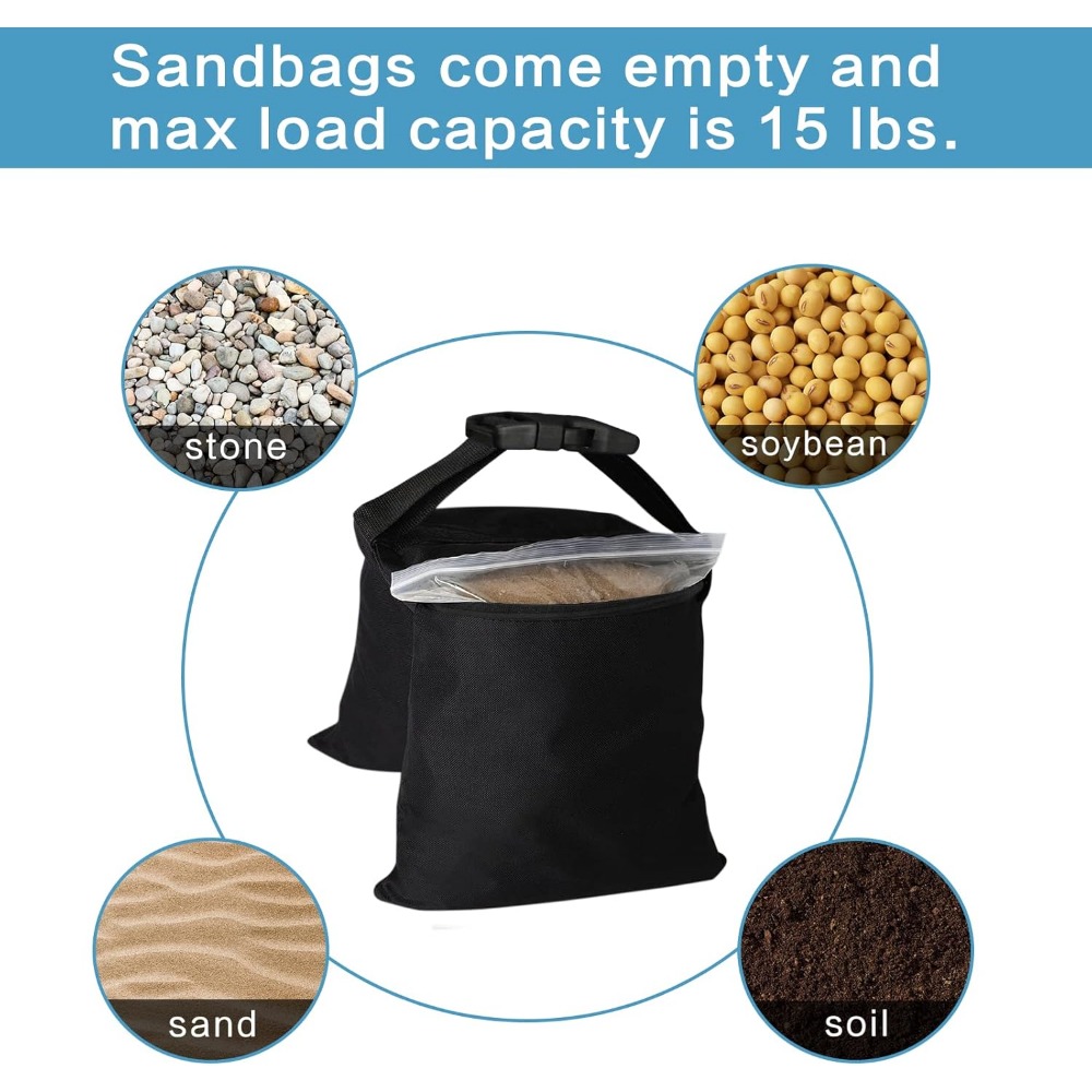 Heavy Duty Sandbags with PE Li - Light Stand Sandbag ulasan dan harga