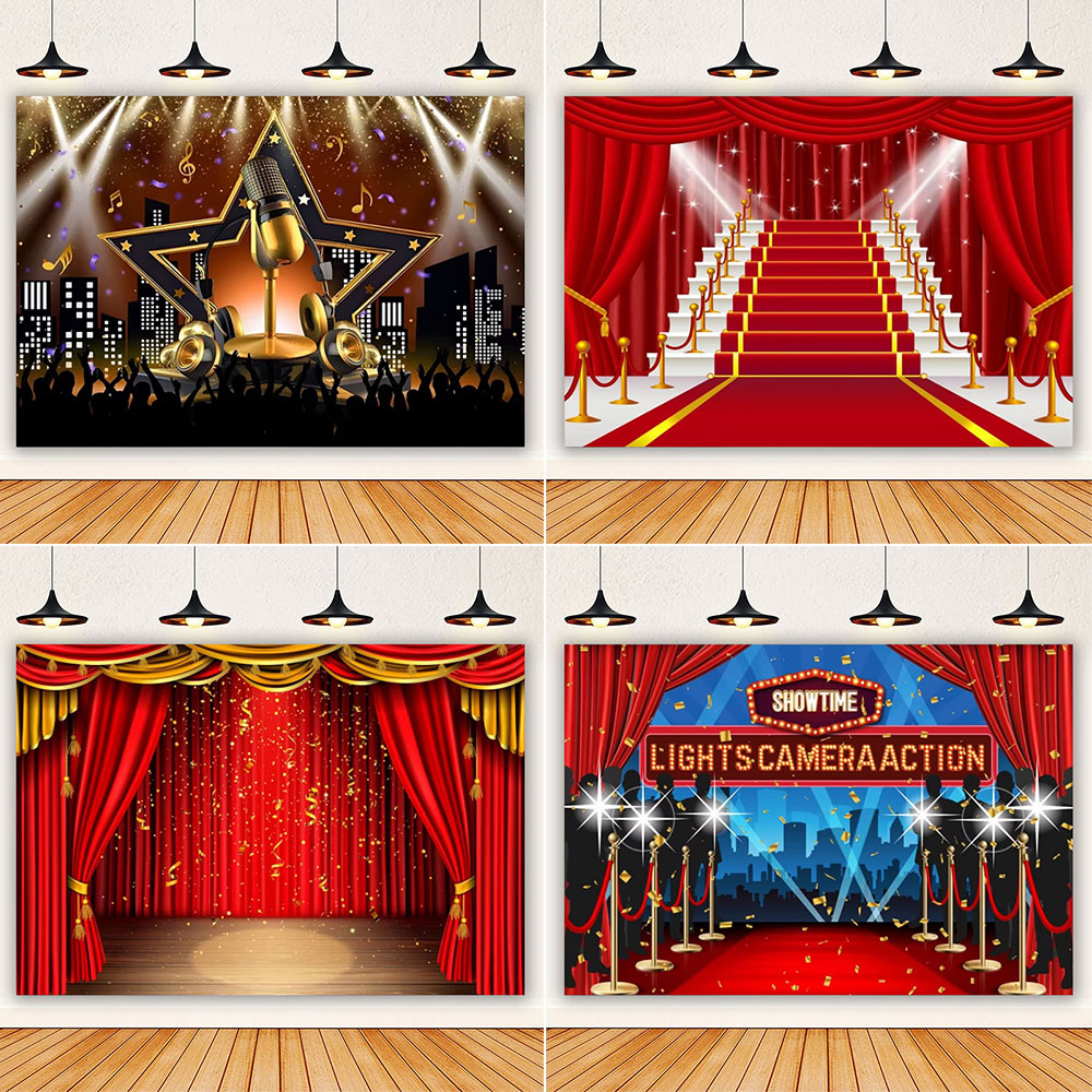 Cinema Movie Night Theme Photo - Photography Lighting Backdrop ulasan dan harga
