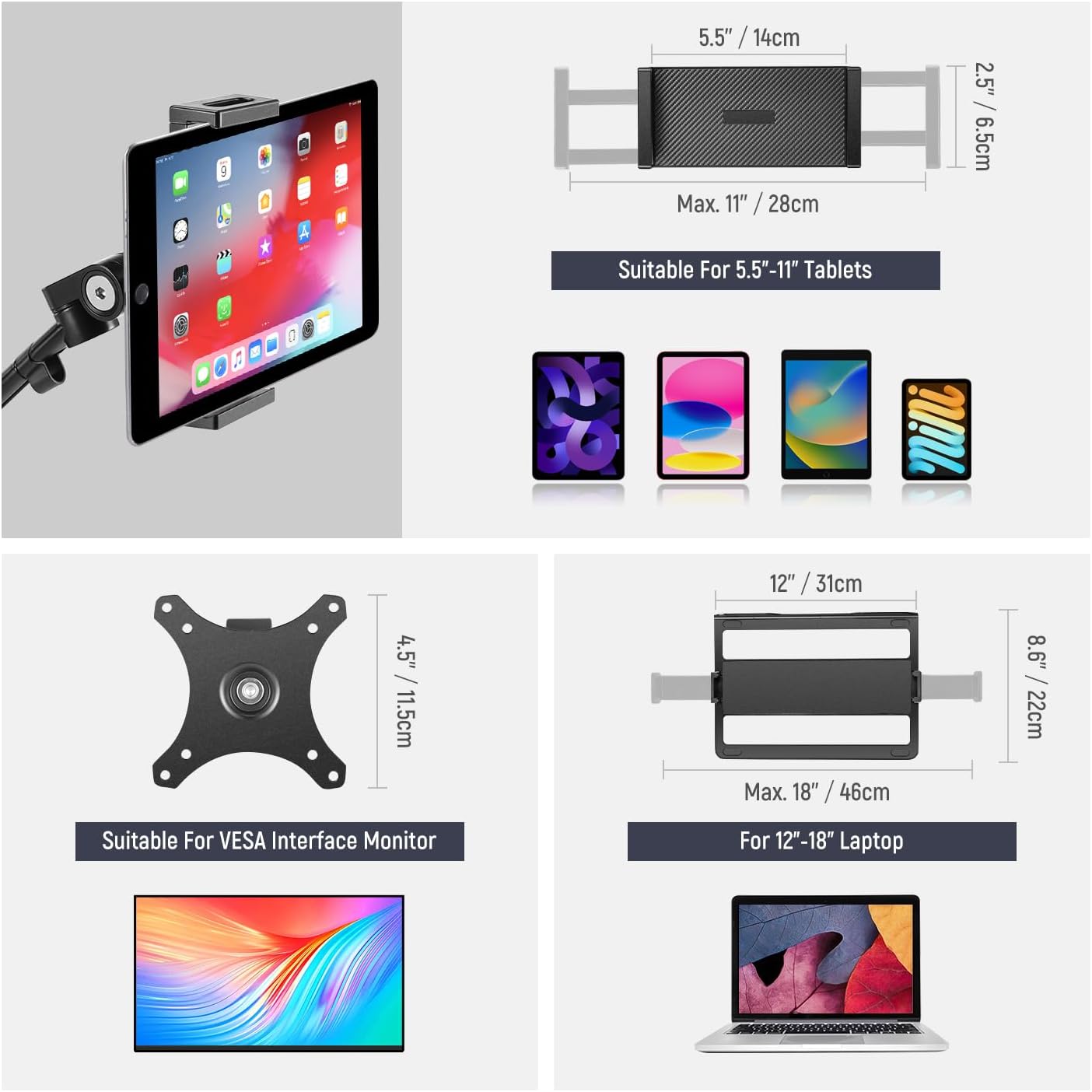 Overhead Camera Stand Desk Mou - Photography Lighting Rig ulasan dan harga
