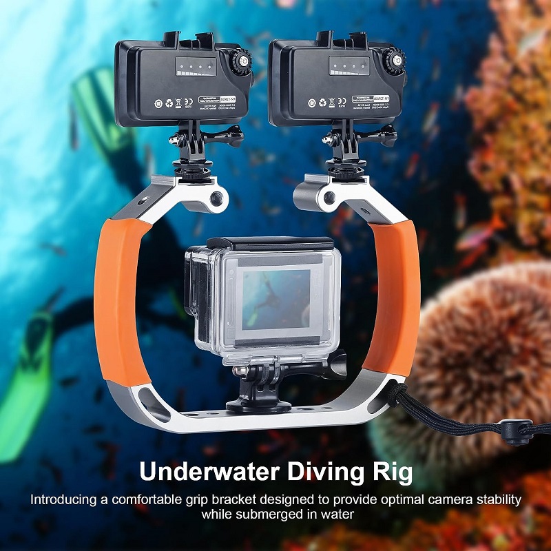 Selens Diving Rig Handheld Vid - Photography Lighting Rig ulasan dan harga