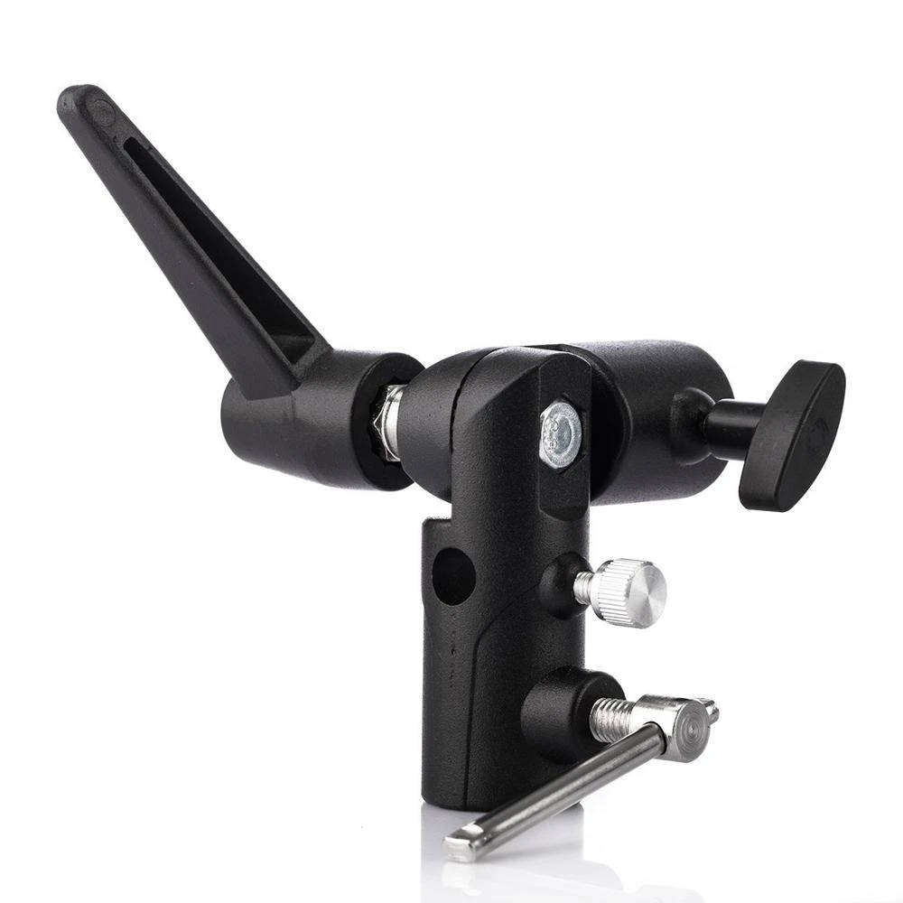 Flash Bracket Hot Shoe Umbrell - Photography Lighting Tool ulasan dan harga