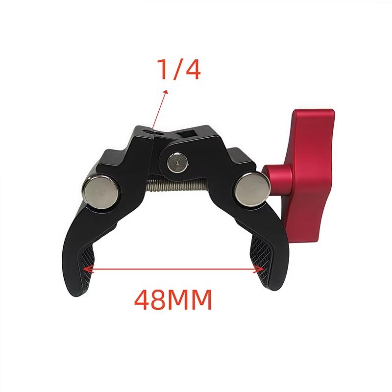 Camera Super Clamp with Double - Photography Lighting Rig ulasan dan harga