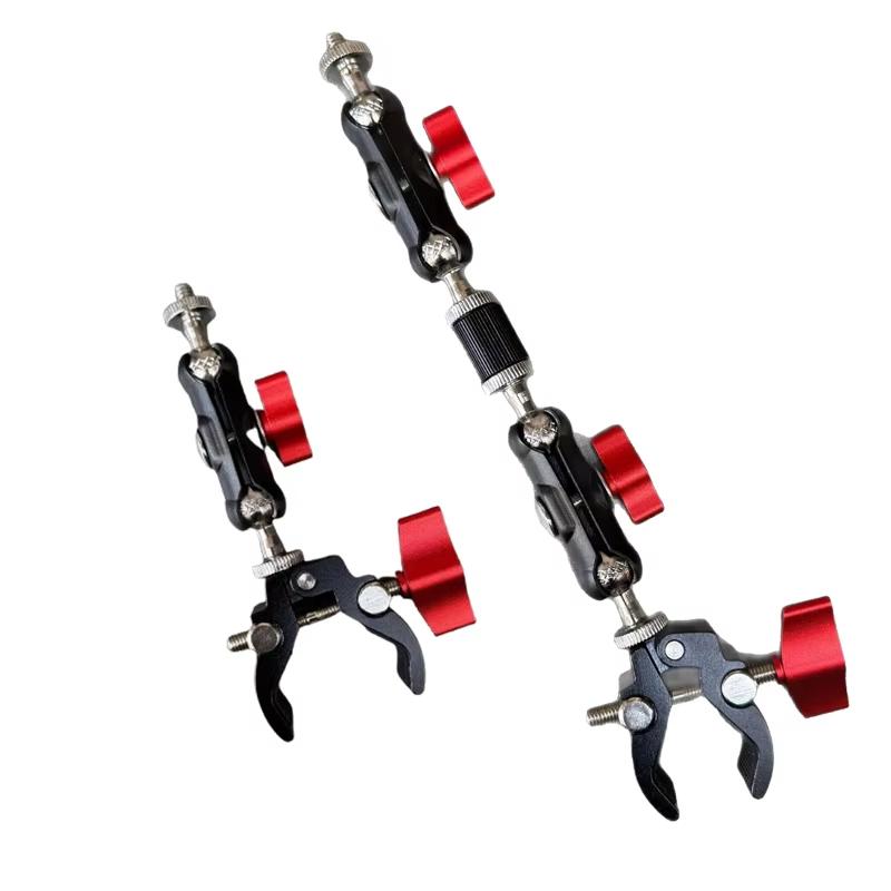 Camera Super Clamp with Double - Photography Lighting Rig ulasan dan harga