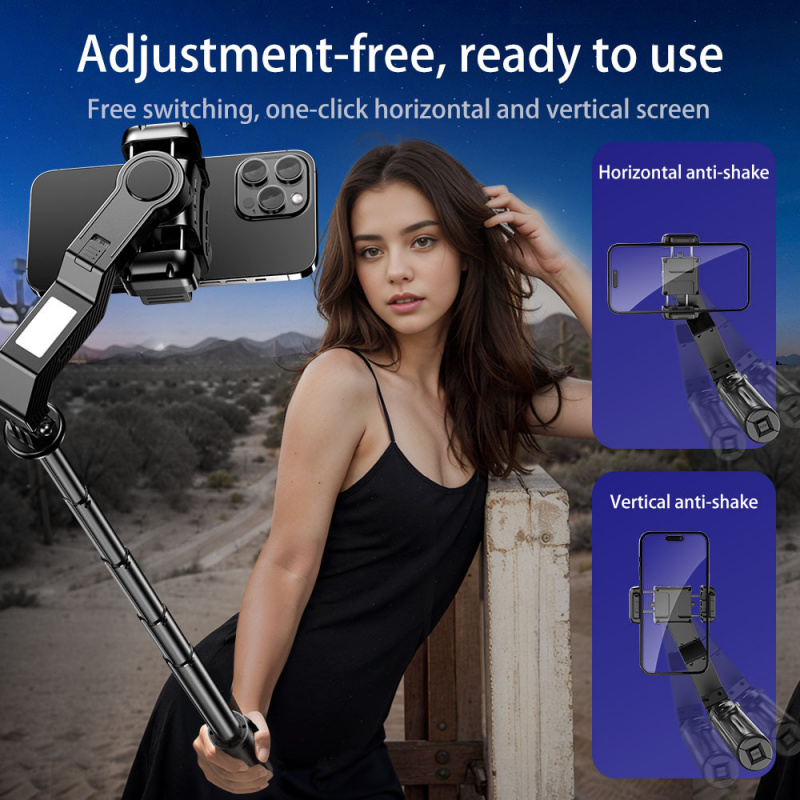Phone Selfie Stick with LED Fi - Photography Lighting Description ulasan dan harga