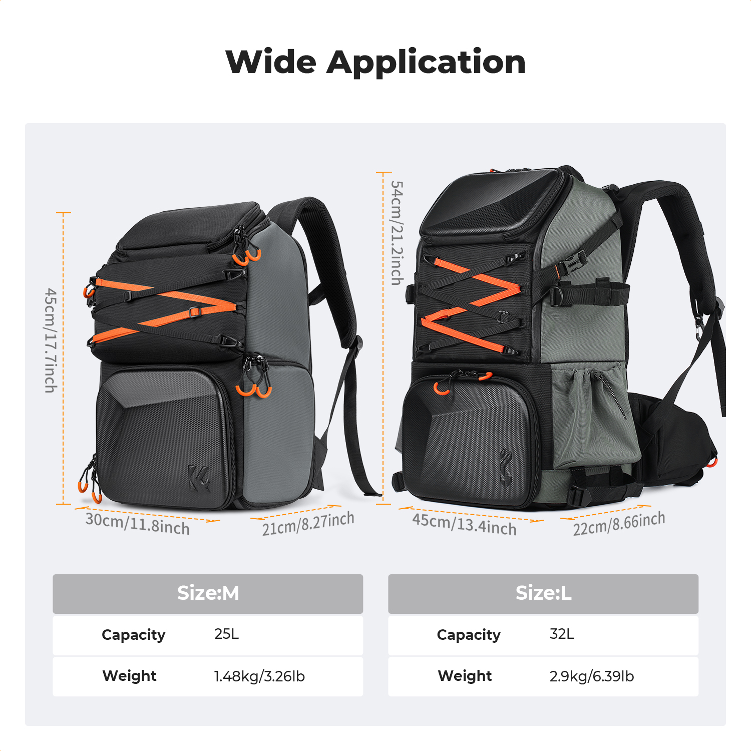 K&F CONCEPT 25L Outdoor Camera - Photography Lighting Bag ulasan dan harga
