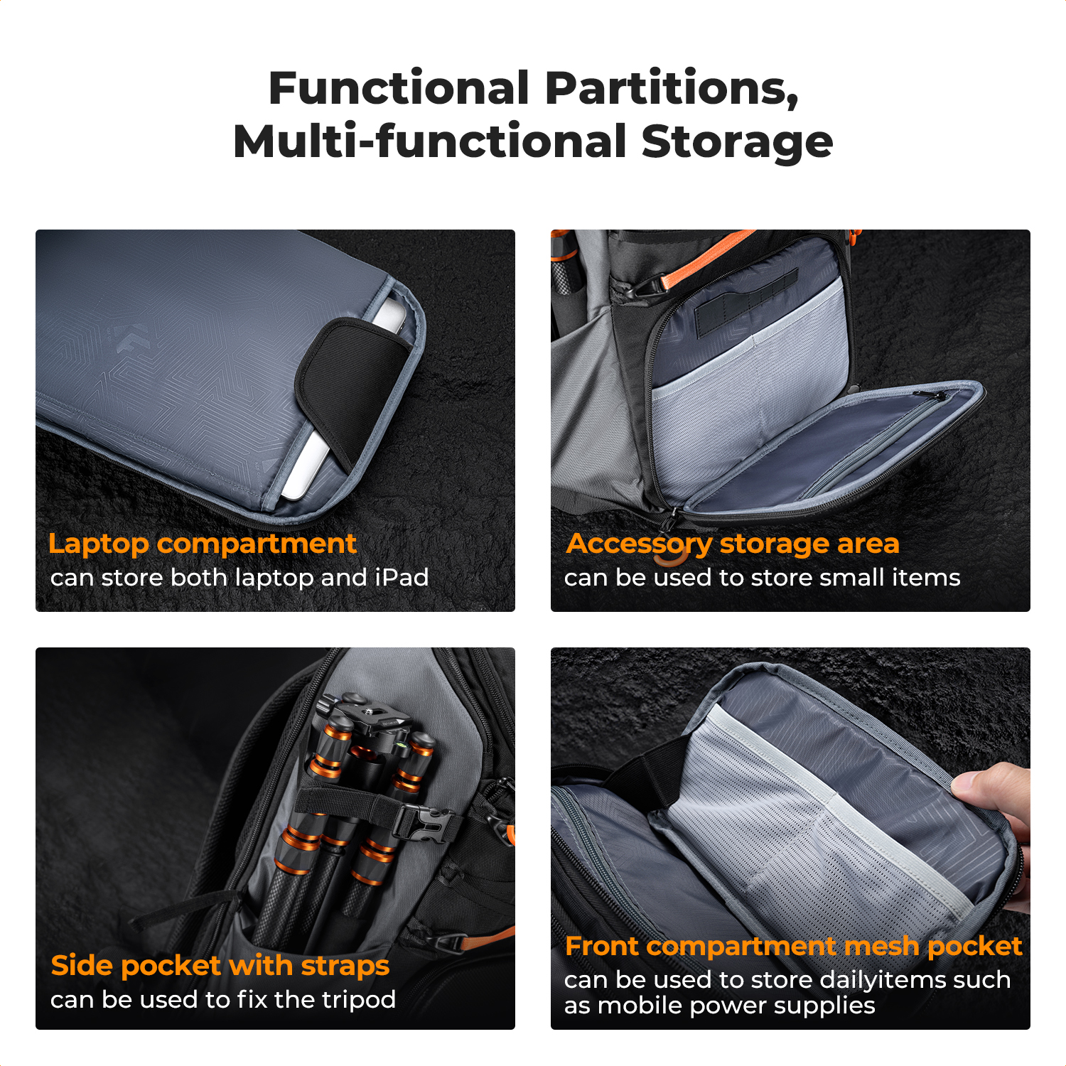 K&F CONCEPT 25L Outdoor Camera - Photography Lighting Bag ulasan dan harga