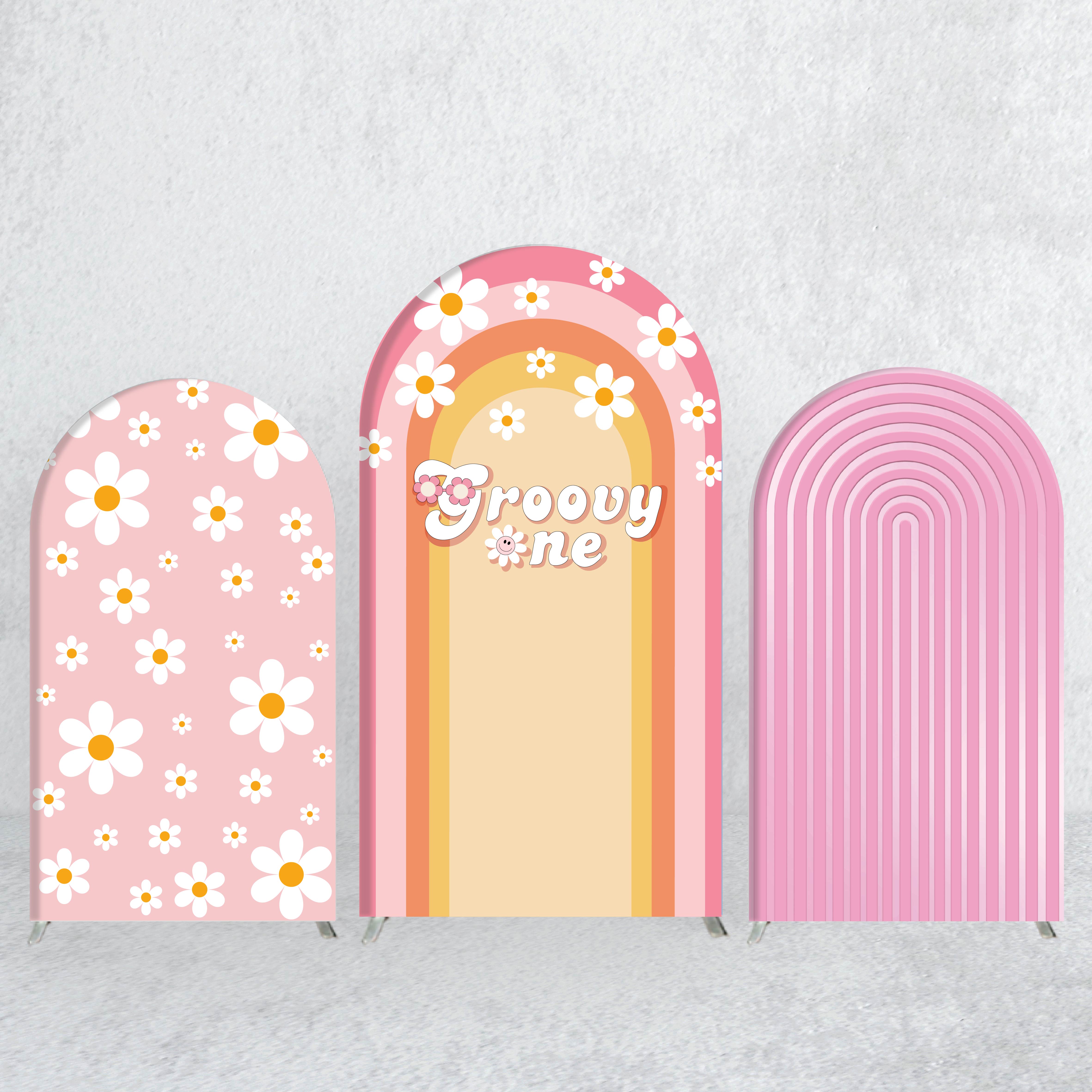 Arch Backdrop Cover Groovy One - Photography Lighting Backdrop ulasan dan harga