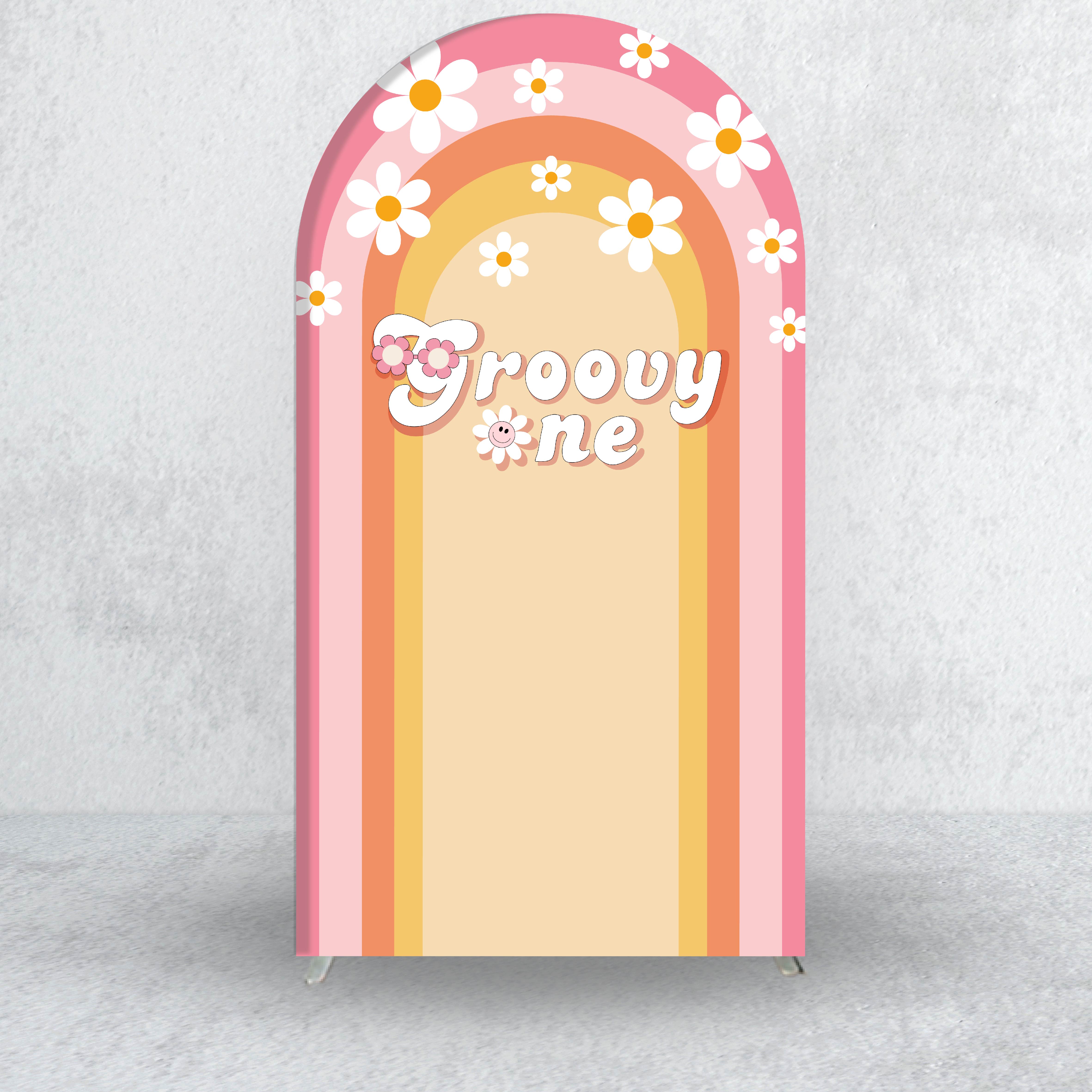 Arch Backdrop Cover Groovy One - Photography Lighting Backdrop ulasan dan harga