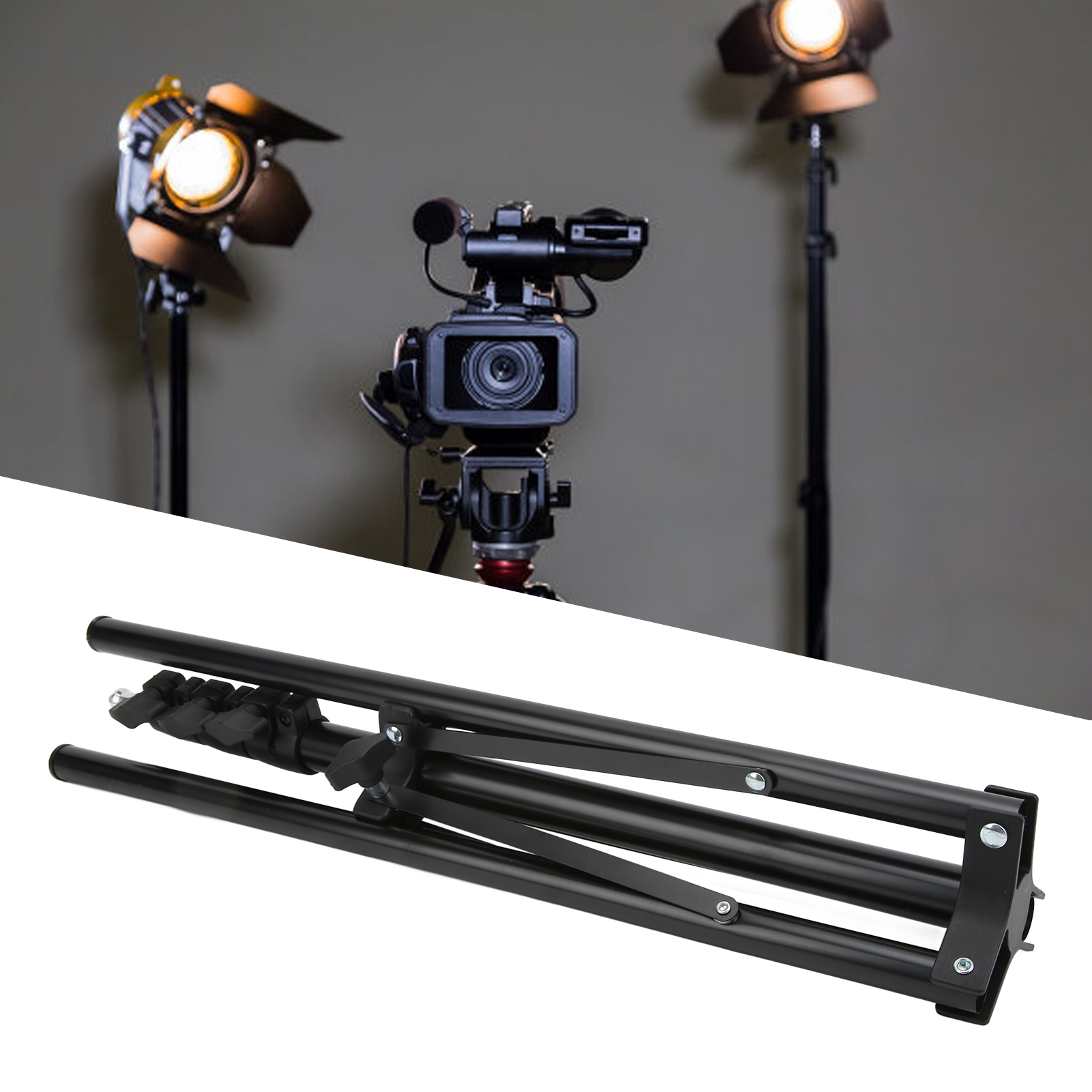 Foldable Tripod With 1/4 Screw - Photography Lighting Reflectors ulasan dan harga