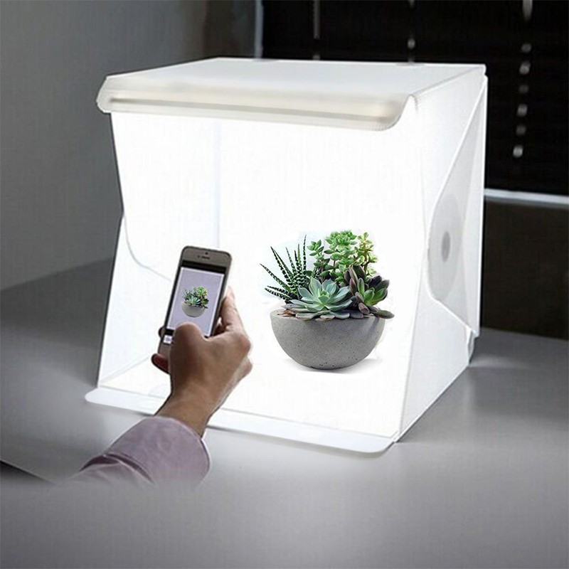 LED Panel Light Box Photograph - Photography Lighting Setup ulasan dan harga