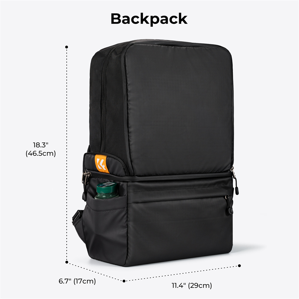 K&F CONCEPT 22L Camera Backpac - Photography Lighting Bag ulasan dan harga