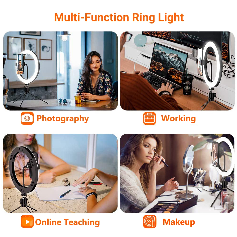 26cm 10 inch Led Ring Selfie L - Photography Lighting Tool ulasan dan harga