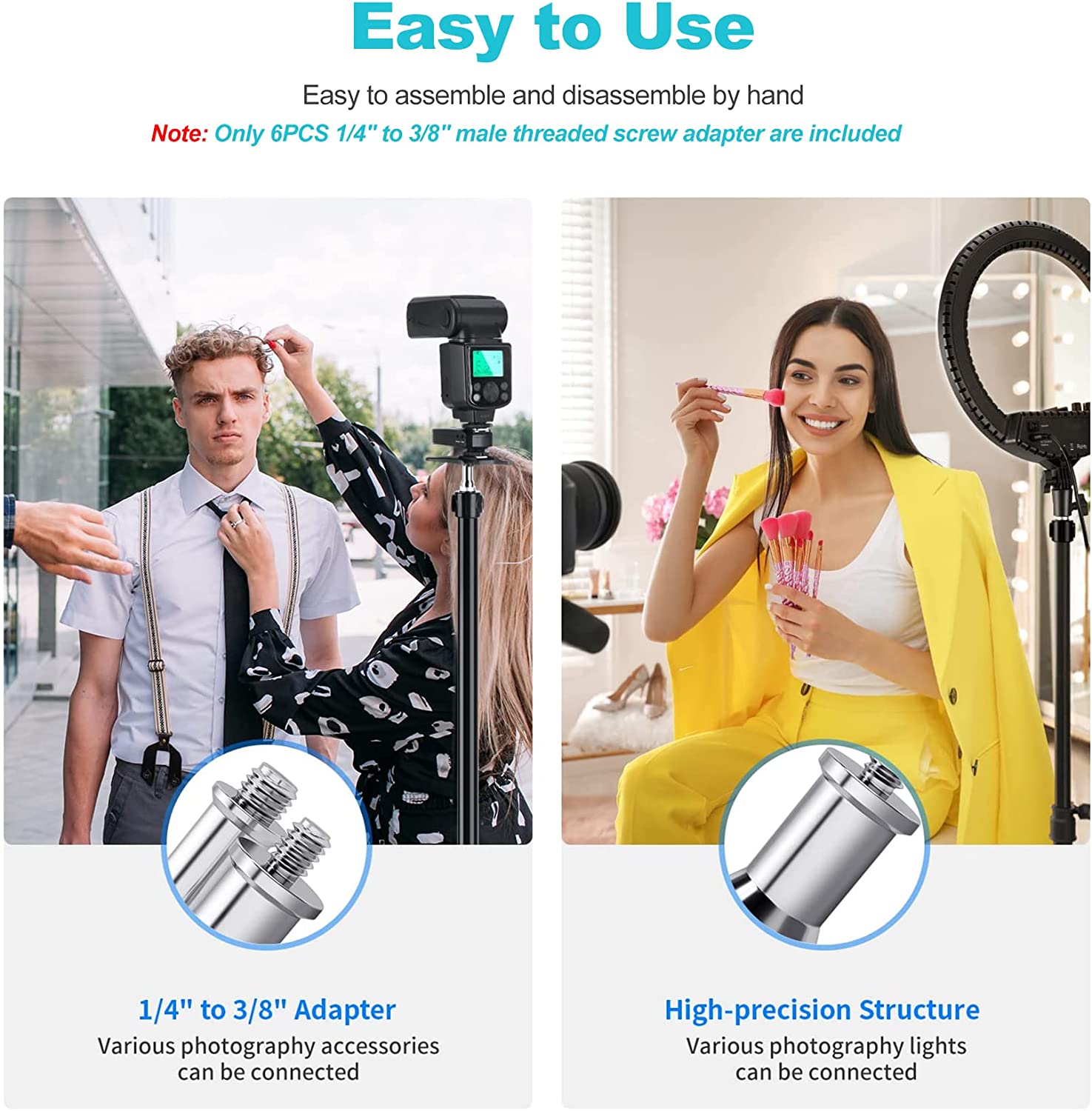 Selens Standard 3/8 to 1/4 Ada - Photography Lighting Tool ulasan dan harga