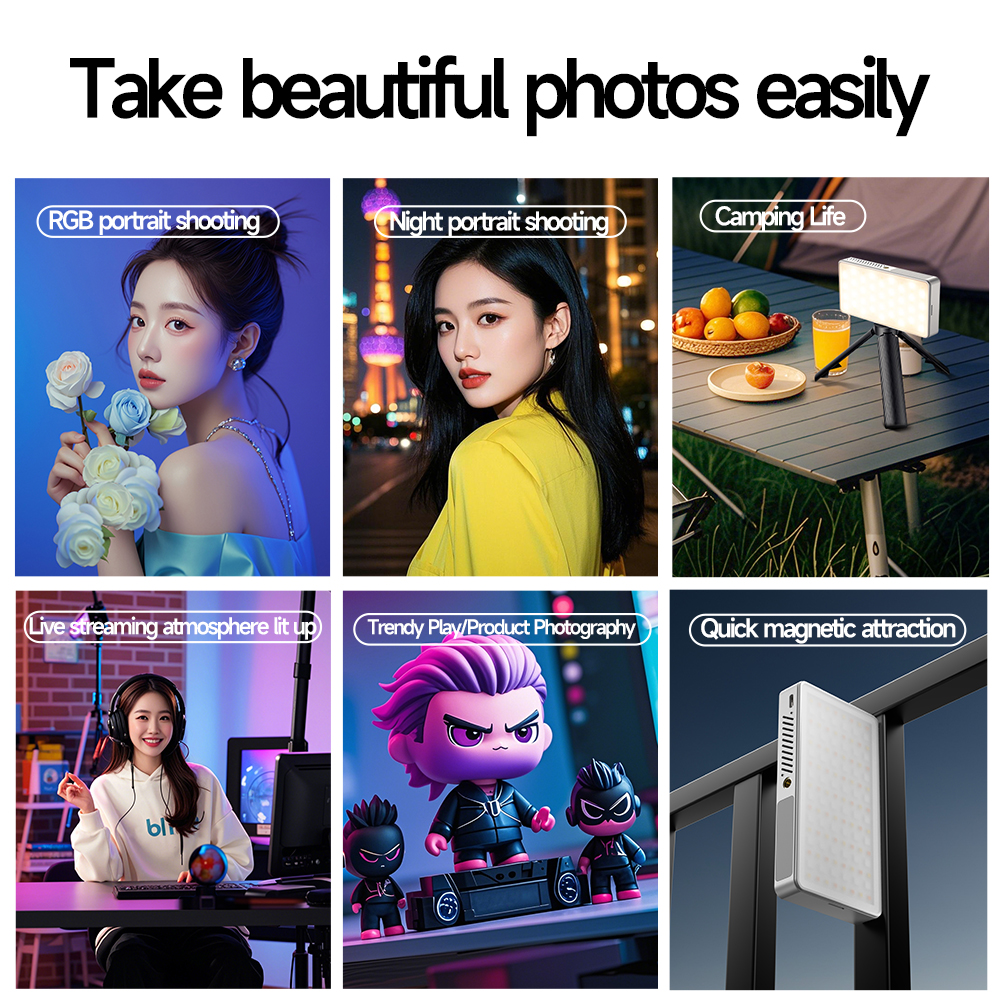 Mini Rechargeable R9PRO full-c - Photography Lighting Tool ulasan dan harga