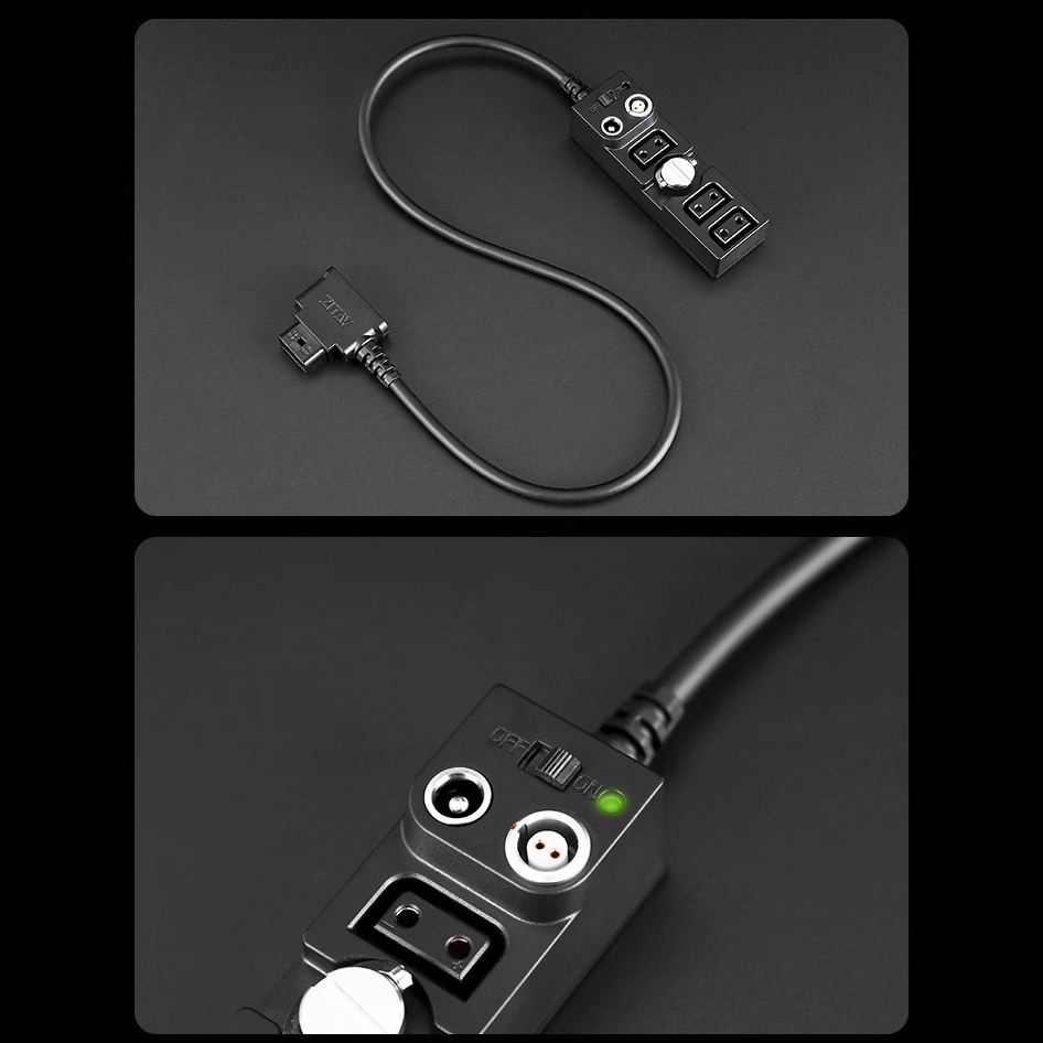 5in1 D-Tap 2pin Circular Conne - Photography Lighting Rig ulasan dan harga