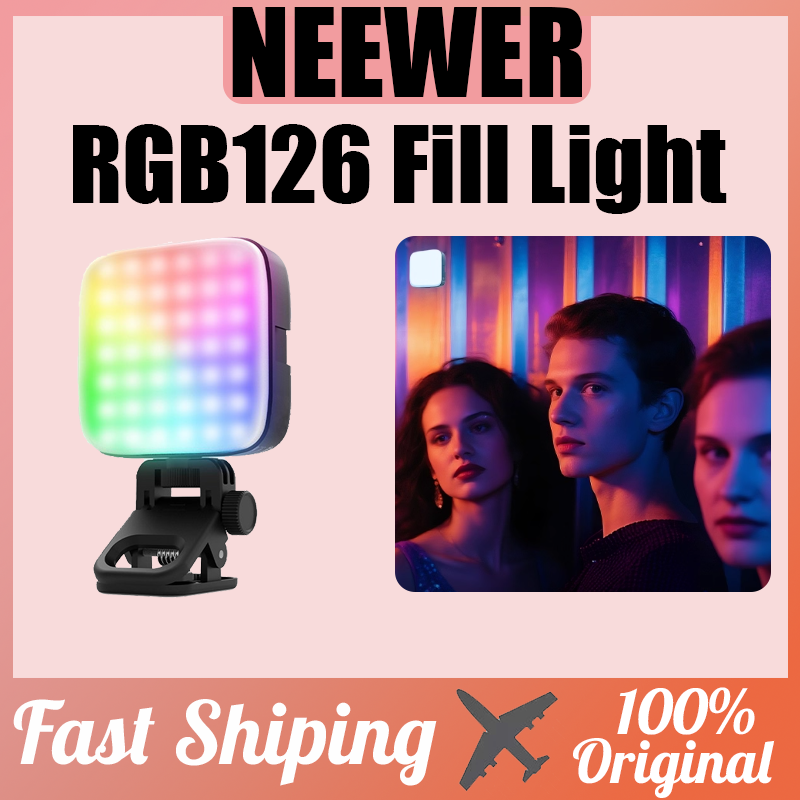 New NEEWER RGB126 Fill Light 3 - Photography Lighting Tool ulasan dan harga