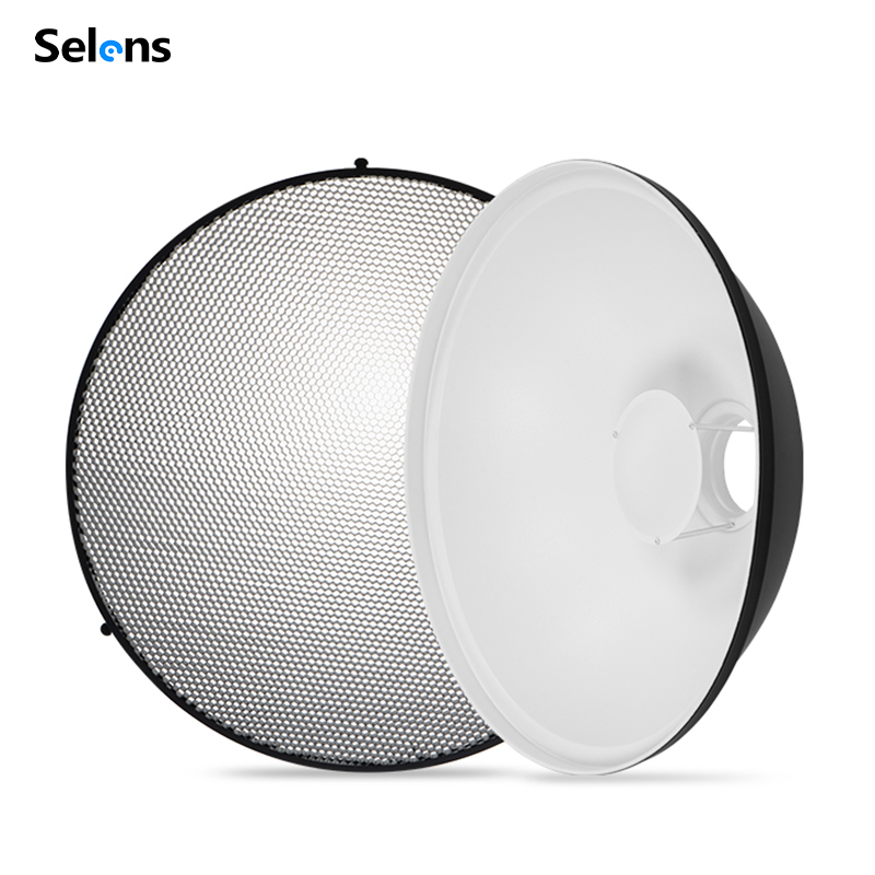 Selens 70cm Silver/White Inter - Photography Lighting Reflectors ulasan dan harga