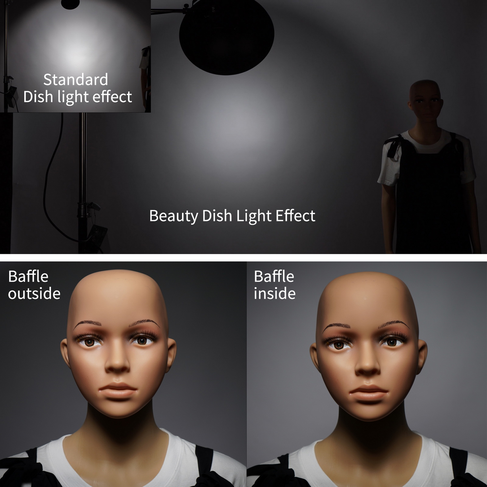 Selens 70cm Silver/White Inter - Photography Lighting Reflectors ulasan dan harga