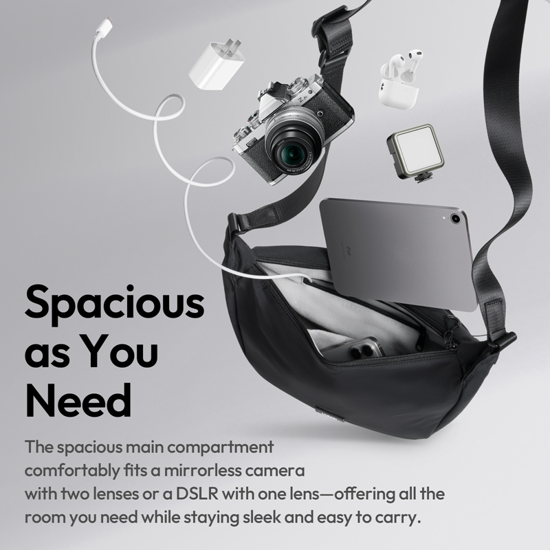 Ulanzi HMN1 Lunar Sling Bag Wh - Photography Lighting Bag ulasan dan harga