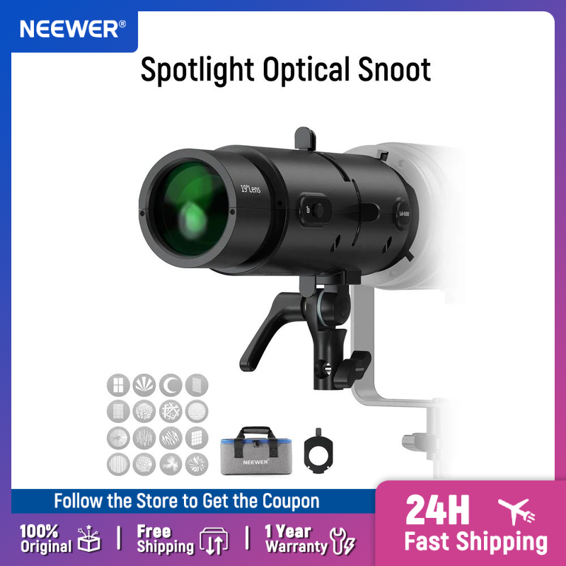 NEEWER LS-300 Spotlight Optica - Ls Photography Lighting Kit ulasan dan harga