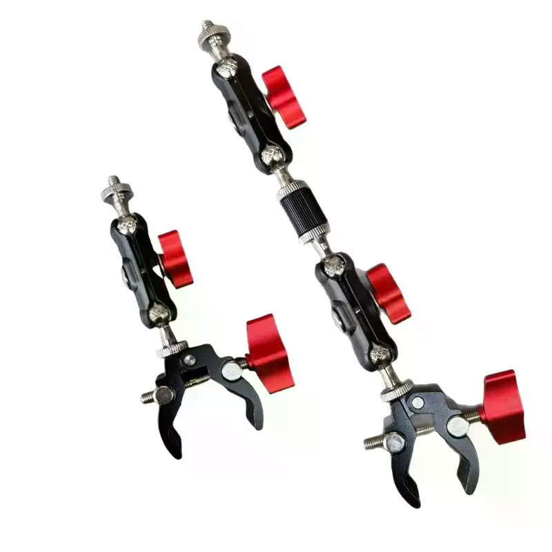 Camera Super Clamp with Double - Photography Lighting Rig ulasan dan harga