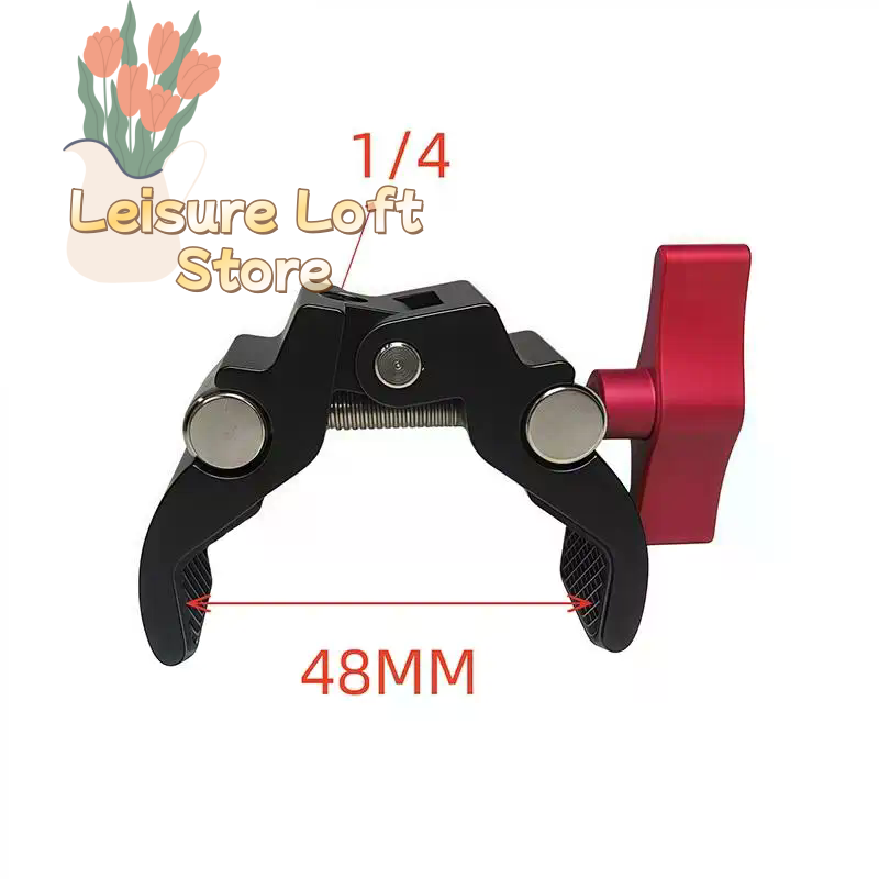 Camera Super Clamp with Double - Photography Lighting Rig ulasan dan harga