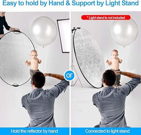 43Inch/110cm Photography Light - Photography Lighting Reflectors ulasan dan harga