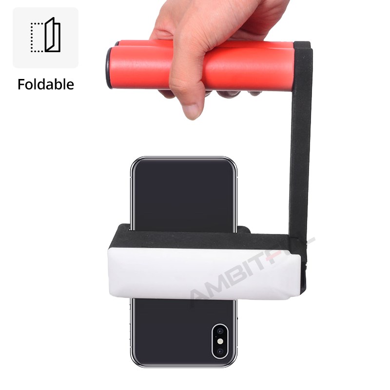 Smartphone Video Rig Hand Grip - Photography Lighting Rig ulasan dan harga