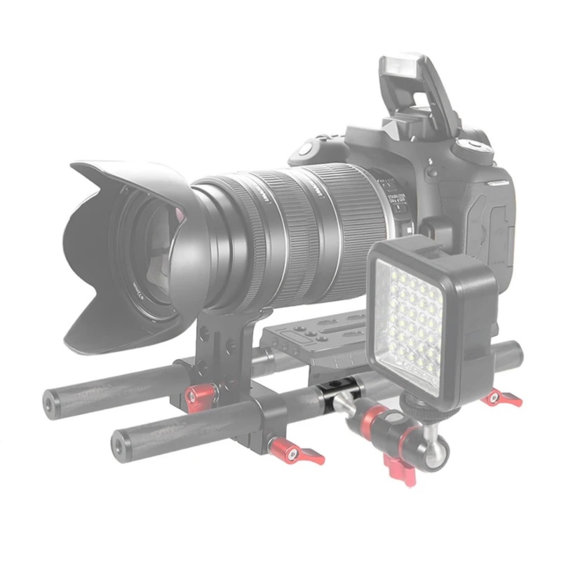 Aluminum 1/4 Screw Tube Rod Co - Photography Lighting Rig ulasan dan harga