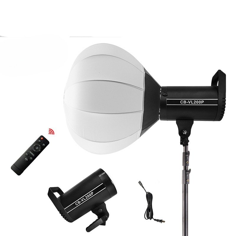 Brightness 200W portable indoo - Photography Lighting Learning ulasan dan harga