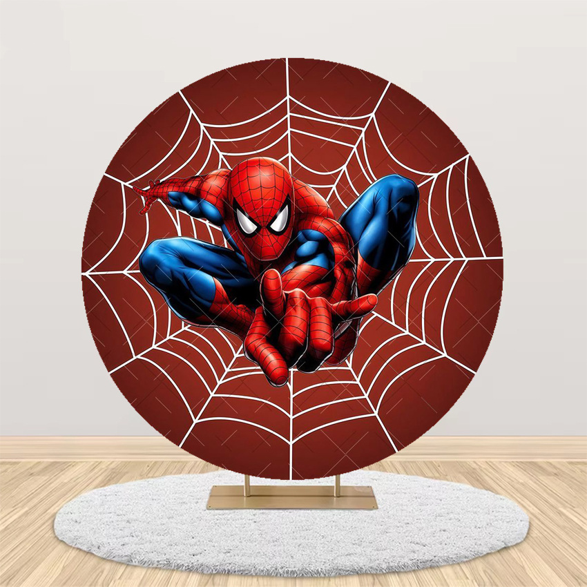 Avengers Theme Round Backdrop  - Photography Lighting Backdrop ulasan dan harga